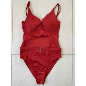 Kenny Flowers Swim One Piece Swimsuit Belted The Cali